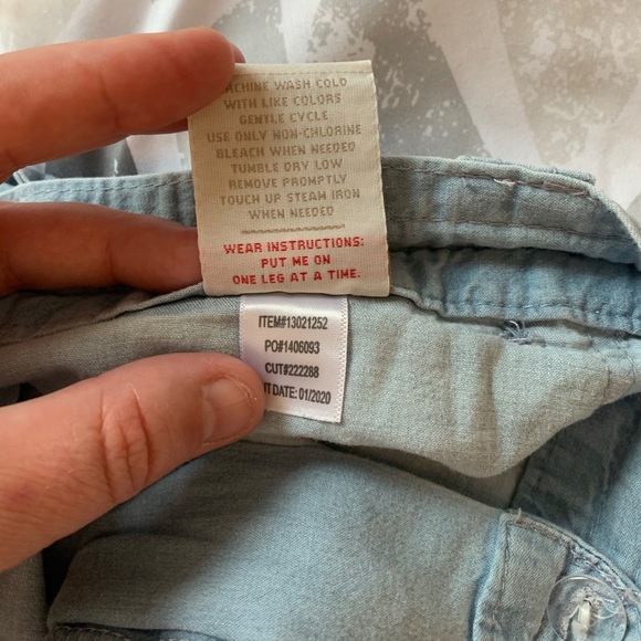 NEVER WORN Torrid 24 Drawstring Short Short - Chambray Blue - Picture 12 of 16